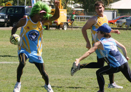 SO CLOSE: The official verdict from Guinness World Records is nearing its final weeks to confirm Emerald Touch as certified record holders of having played the longest game of touch football. file SO CLOSE: The official verdict from Guinness World Records is nearing its final weeks to confirm Emerald Touch as certified record holders of having played the longest game of touch football. file